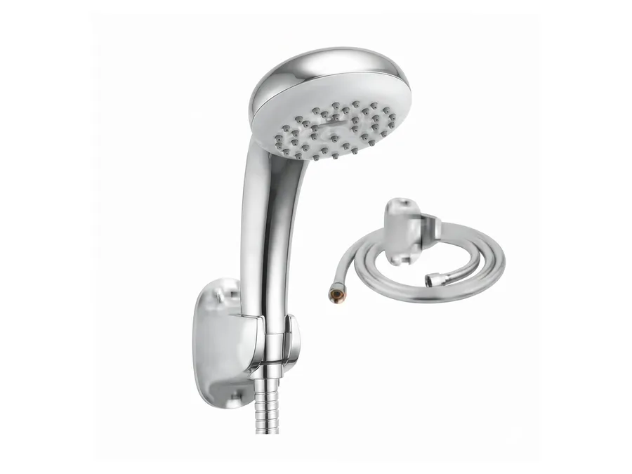 Hand Shower (ABS with Chrome) 1.5 Mtrs. Tube (CP) & Hook | Sparsh Pearl